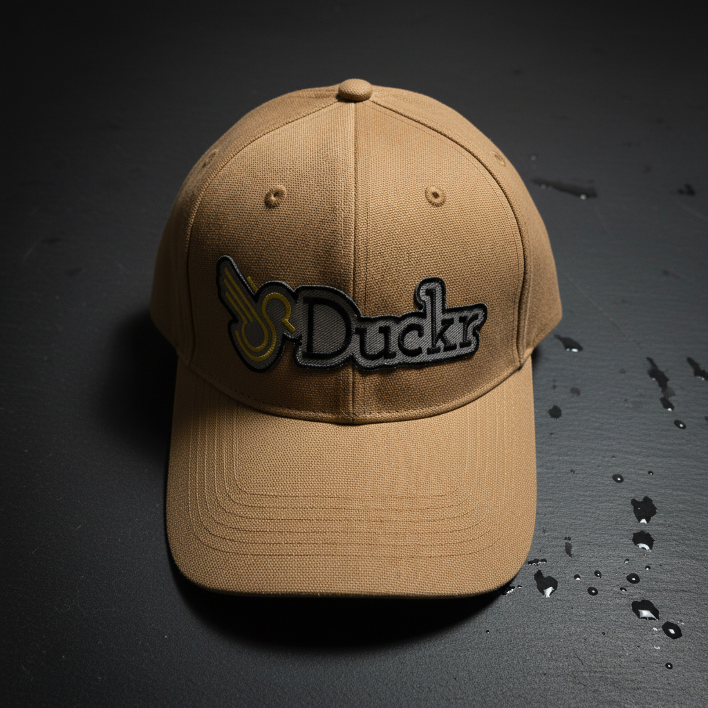 Khaki Duckr Logo Hat