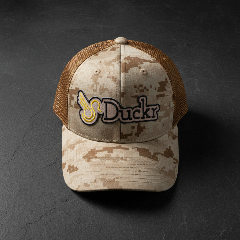 Duckr Military Camo Hat Digital