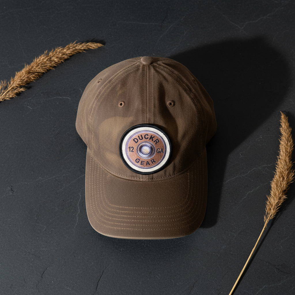Duckr Waxed Canvas Shot Shell Cap