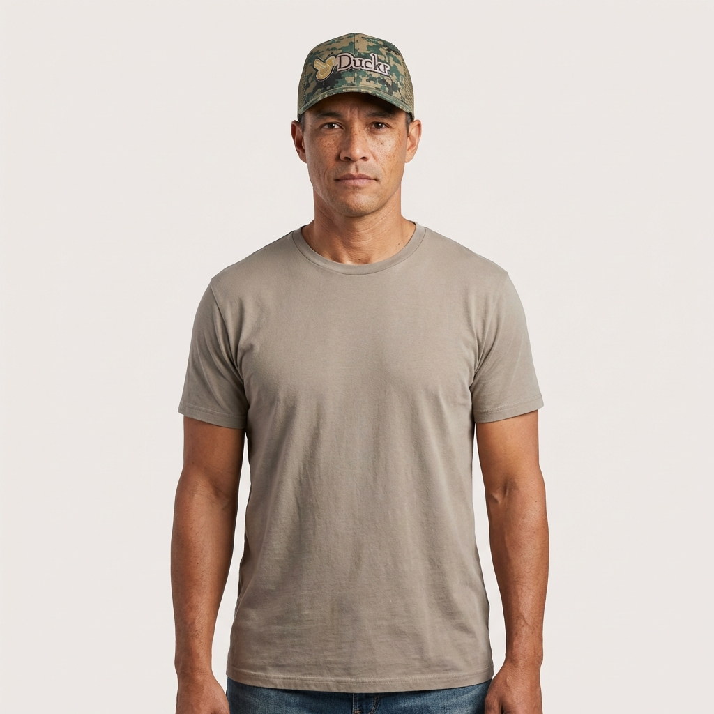 Duckr Military Camo Hat Green