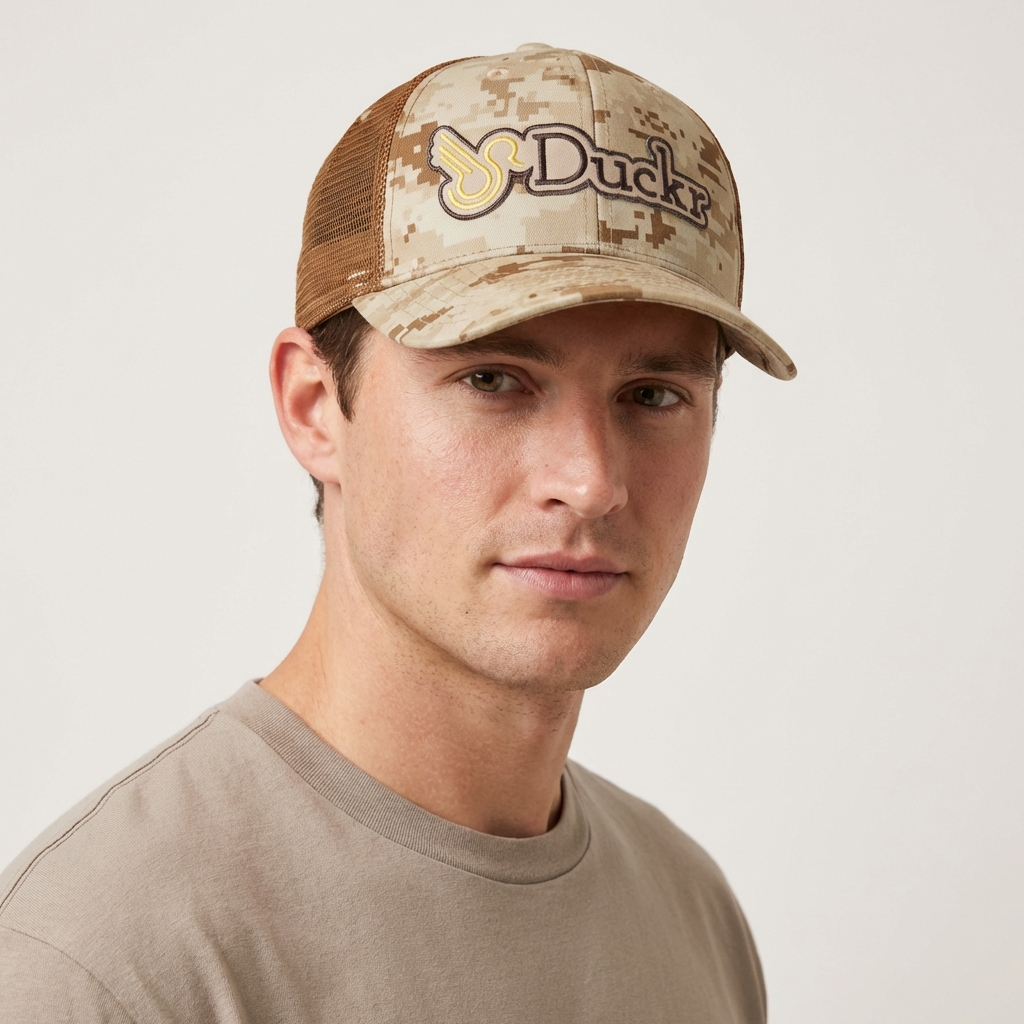 Duckr Military Camo Hat Digital