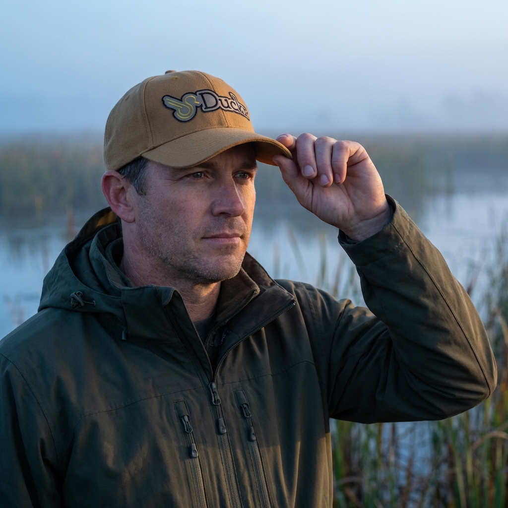 Khaki Duckr Logo Hat