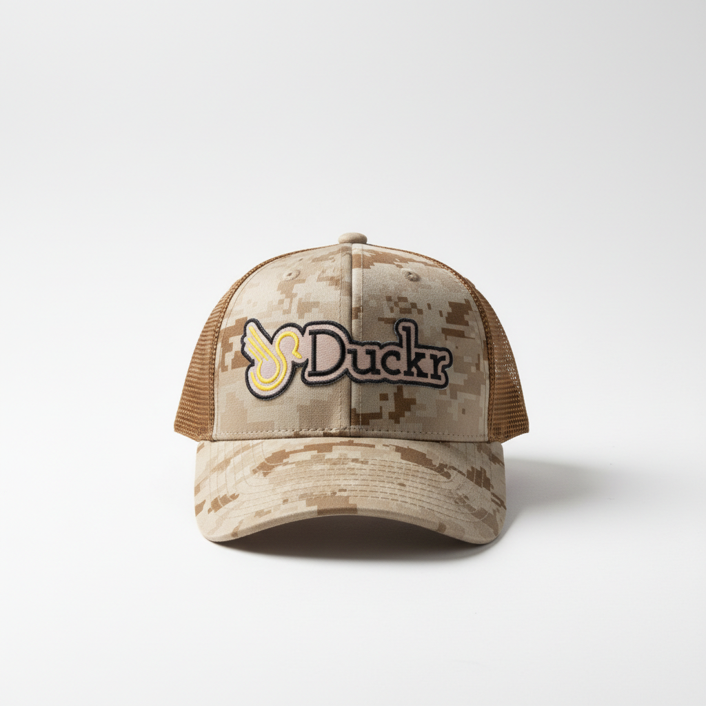 Duckr Military Camo Hat Digital